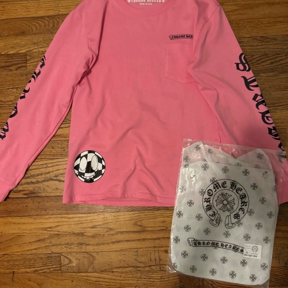 Chrome hearts Pink and black Long Sleeve